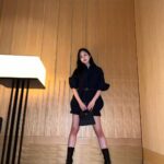 Mina Myoui Instagram - P E E K A B O O 🖤 @fendi #FendiFW23 #PR