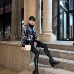 Mina Myoui Instagram - @burberry #AD #BURBERRYOUTERWEAR #JAPAN