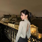 Mina Myoui Instagram - in Paris💛 @fendi #PR #JAPAN
