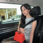 Mina Myoui Instagram - 🩵🤎 @fendi #FendiCouture #PR
