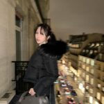 Mina Myoui Instagram - in Paris💛 @fendi #PR #JAPAN