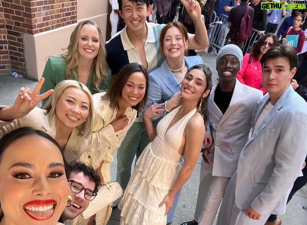 Mina Sundwall Instagram - The Graduates premiered at @tribeca last night… i’m overwhelmed with gratitude for everyone who has been part of this movie and everyone who shared this night with us. thank you thank you thank you!