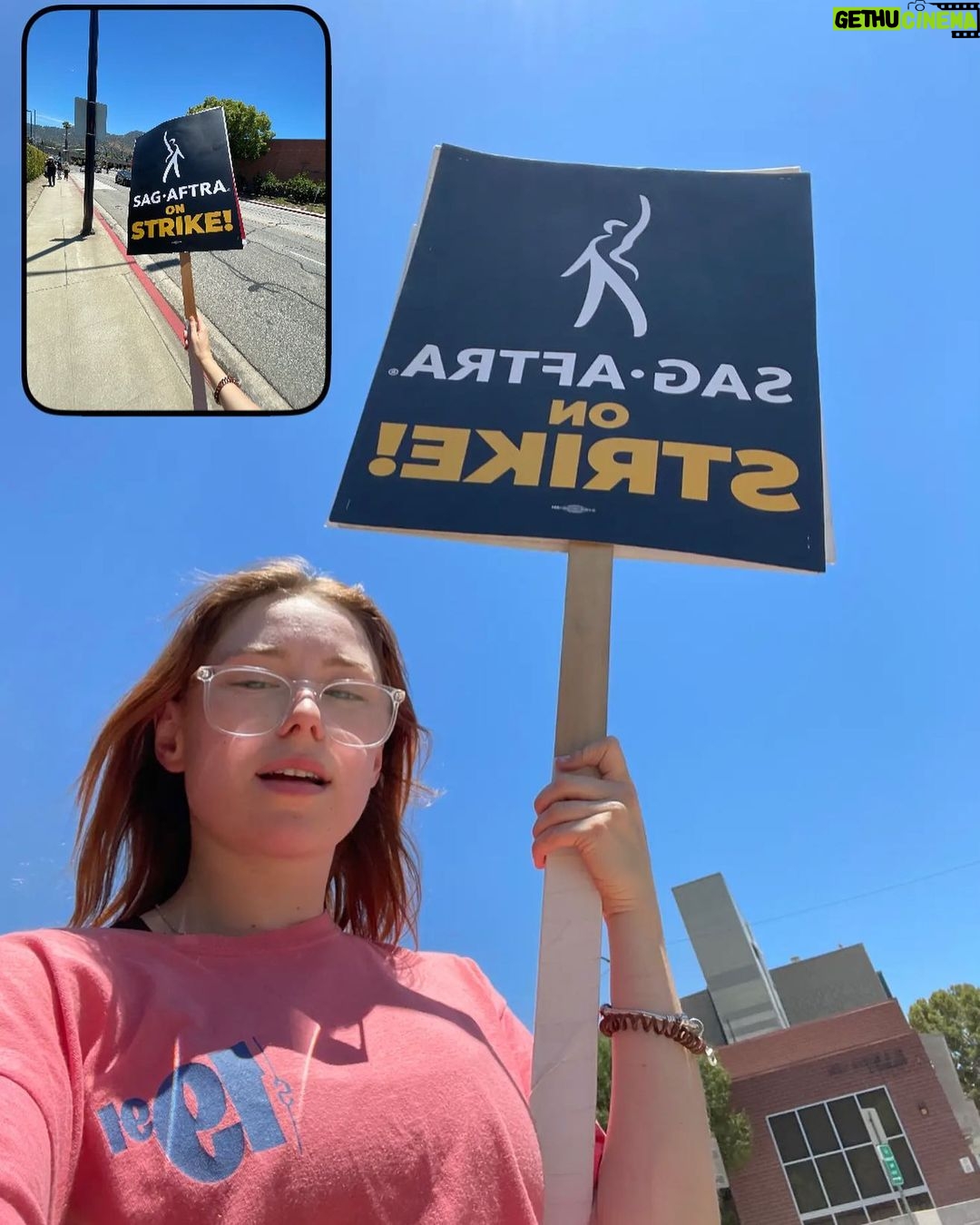 Mina Sundwall Instagram - day 1 #sagaftrastrong 🪧