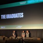 Mina Sundwall Instagram – doing q&a’s in the theatre i grew up going to… @tribeca :)