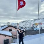 Minhyun Instagram - small Journey 。 St.Moritz,Switzerland.