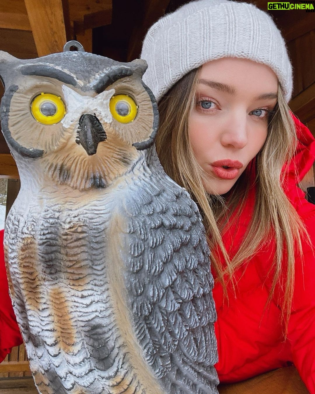 Miranda Kerr Instagram - Made a new friend ❣️🦉