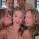 Miranda Kerr Instagram – Thank you to my Aussie fam for such a special early birthday brunch 💛🌻🍋

Tablescape by my good friend @stevecordony ✨