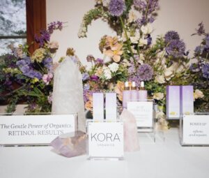 Miranda Kerr Instagram - Such a wonderful evening toasting to our new @koraorganics serum and a very early 40th birthday 🥳 

At the end of the month we are introducing the first-ever certified organic retinol alternative serum and I couldn’t be more excited! Sign up for early access at the link in my bio 💜