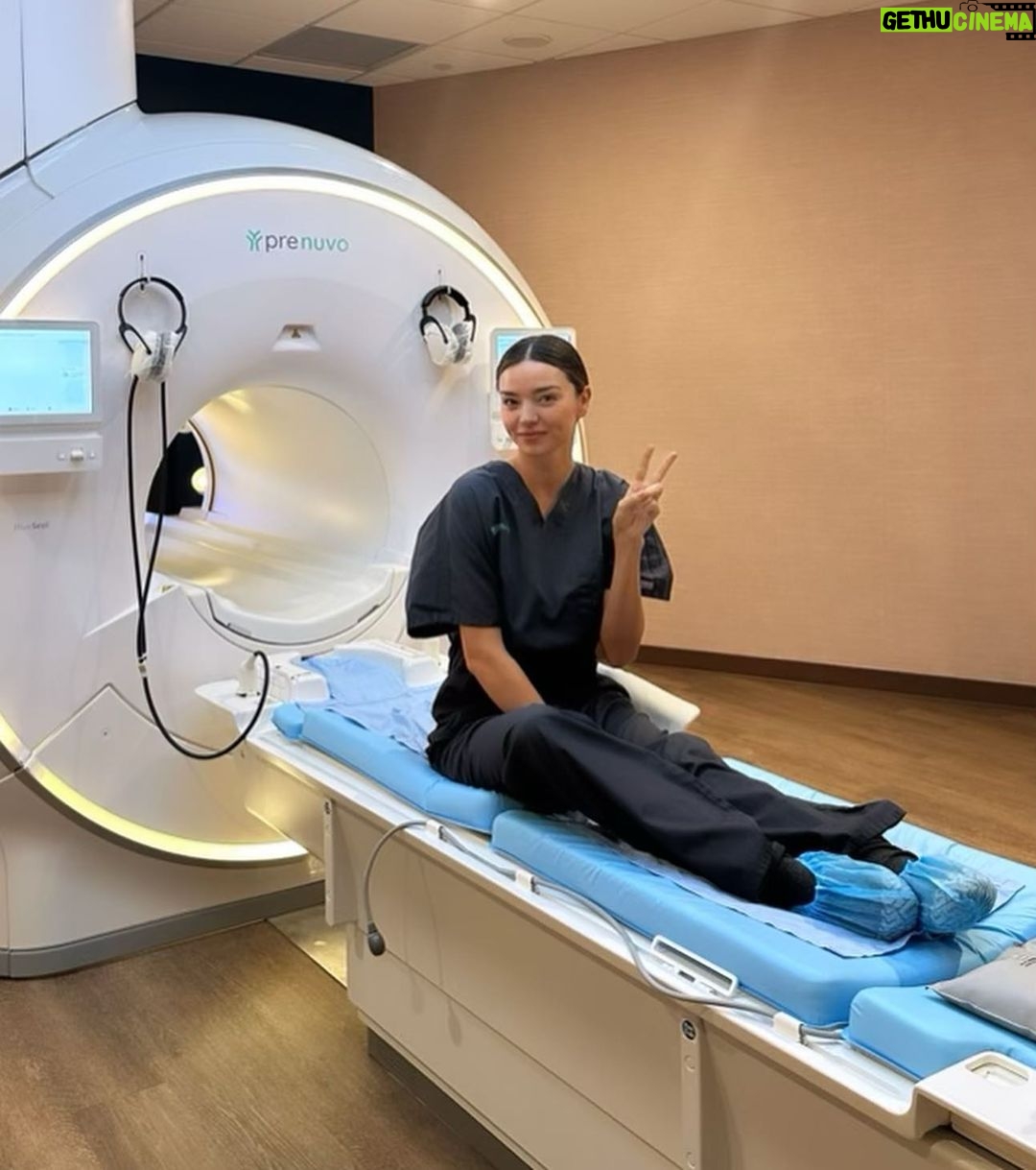 Miranda Kerr Instagram - Health is wealth! I am so grateful for the opportunity to visit @prenuvo yesterday. They are transforming the medical space by providing proactive scans to advance early detection, prevent disease, and help you make informed decisions about your health. The team was incredibly kind and knowledgable. We did a full body scan and confirmed everything from my brain to my liver is healthy. I left their office with so much peace of mind. Let this be your reminder to schedule your annual appointments and take care of your body 💙
