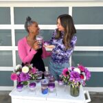 Miranda Kerr Instagram - 3 days and 11 smoothies later 💜🌈🤰🏻 Thank you to my wonderful friends who helped celebrate the launch of @koraorganics Plant Stem Cell Retinol Alternative Moisturizer and KORA Glow @erewhonmarket smoothie!