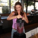 Miranda Kerr Instagram - I can’t believe it’s finally here!! Introducing my KORA Glow Smoothie 💜 We’re celebrating the launch of our @koraorganics Plant Stem Cell Retinol Alternative Moisturizer all month long with our friends at @erewhonmarket! We might be biased, but my baby and I think it’s the best smoothie we’ve ever had 😉🤰🏻 We included some of my favourite skin-loving and pregnancy safe ingredients inspired by the age defying range: 🌱 Organic @SAMBAZON Unsweetened Açaí Superfruit Packs 🌱 @CopinaCo Vanilla Plant-Based Collagen Boost 🌱 @Cocojune_organic Pure Coconut 🌱 @CalifiaFarms Organic Almond Milk + so many more! All net proceeds go to @OrganicFarmingResearch in support of educating & empowering sustainable organic harvesting practices 🌾