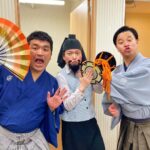 Misoo No Instagram – 『すゑひろがりず並びに～脳みそ夫編～』
.
あ～ざした～す！（たこ口）
.
めちゃくちゃたの新古今和歌集～！！
.
またぜひコラボしたい～す！
.
アーカイブも残るそうなんで、ぜひ試聴してほし〜す！
.
和の芸人さんあつめて
.
和ライブもやりたい〜すね！
.
すゑひろがりずさん
.
今日は呼んでくれてあ〜ざした〜す
！
.
#すゑひろがりず #大宮よしもとラクーン劇場 #脳みそ夫 #OL聖徳太子