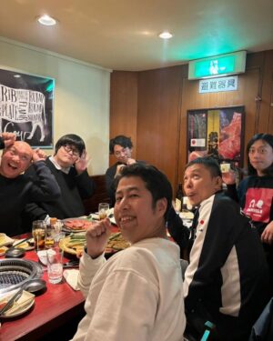 Misoo No Instagram - タイタン新年会〜す（たこ口）
.
めちゃくちゃたの信玄武田〜！
.
#タイタン #爆笑問題 #太田光代 #ウエストランド #キュウ #瞬間メタル #シティホテル3号室 #ダンシング谷村 #ダニエルズ #宮地大介 #早乙女零 #脳みそ夫 #タンうま杉田玄白