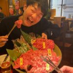 Misoo No Instagram - タイタン新年会〜す（たこ口） . めちゃくちゃたの信玄武田〜！ . #タイタン #爆笑問題 #太田光代 #ウエストランド #キュウ #瞬間メタル #シティホテル3号室 #ダンシング谷村 #ダニエルズ #宮地大介 #早乙女零 #脳みそ夫 #タンうま杉田玄白