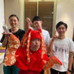 Misoo No Instagram - タイタンシネマライブ . あ〜ざした〜す！（たこ口） . タコお嬢の新ネタ . やった〜す！ . 海洋生物・初の落語家！🐙 . たっこたこ〜♫ . #タイタンシネマライブ #タイタンライブ #キュウ #ダニエルズ #脳みそ夫
