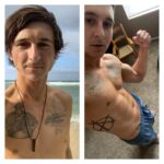 Mitchel Musso Instagram - The one on the left I was 119 pounds sick depressed and broken. The photo on the right is me today 160 pounds mentally and physically rebuilt stronger than I was before. People talk. But proof is in the progress. Don’t let people get you down. These are real results. It starts with you. I am here for you if you need any type of help getting started. Lmk