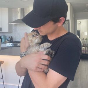 Mitchel Musso Instagram - 🌙 Embracing the night's enigmatic embrace w babyboy