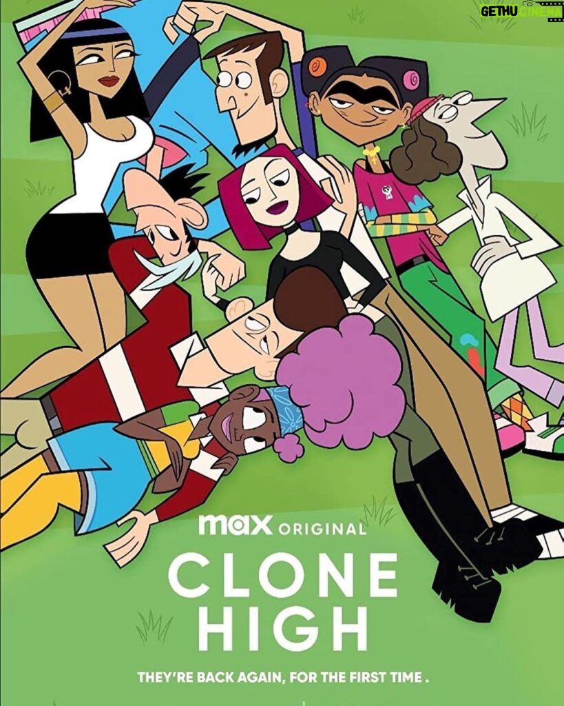 Mitra Jouhari Instagram - The first four episodes of Clone High are out on (HBO) Max and I am so proud and excited to be the new voice of Cleo! I hope you enjoyyyyyyy this funnnnnny colorful awesome show!!! So many incredibly talented people worked on it. 🌸
