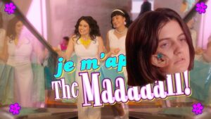 Mitra Jouhari Instagram - Je M’apelle The Mall, an original song by @mitrajouhari, featured in episode 2 (now available on @adultswim & @hbomax !!) Directed by @houangm 💕 -Debra