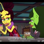 Mitra Jouhari Instagram - I am so proud of the work we all did on Human Resources! I wrote episode four, starring Sabrina Jalees (and so many others) playing a character named after my little sister! And @calebsaysthings and I co-wrote episode 7. On a disgustingly earnest note - both these episodes are full of really funny middle Eastern characters and actors speaking Arabic and Farsi and I am so so so happy and proud of that. Tons of other things to love and be proud of but that made this experience so special for me, to the point where I felt compelled to post four godawful screenshots ❤️❤️❤️❤️❤️