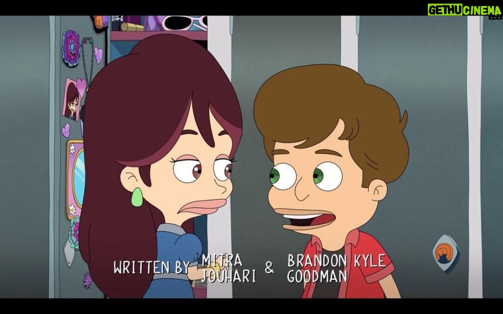 Mitra Jouhari Instagram - s4 of @bigmouthnetflix is out! so much to say about this season but for me personally: I got to write an ep with @brandonkgood, who quickly became one of my fave ppl in the world, AND I got to voice characters which was a dream of mine. The season is about anxiety which I do not have ❤ I made so many friends and learned so much writing on this show and love the people involved a lot. It was really exciting to write for a show I was already a fan of even though they are all perverts and I am the only normal one.