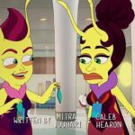Mitra Jouhari Instagram - I am so proud of the work we all did on Human Resources! I wrote episode four, starring Sabrina Jalees (and so many others) playing a character named after my little sister! And @calebsaysthings and I co-wrote episode 7. On a disgustingly earnest note - both these episodes are full of really funny middle Eastern characters and actors speaking Arabic and Farsi and I am so so so happy and proud of that. Tons of other things to love and be proud of but that made this experience so special for me, to the point where I felt compelled to post four godawful screenshots ❤️❤️❤️❤️❤️
