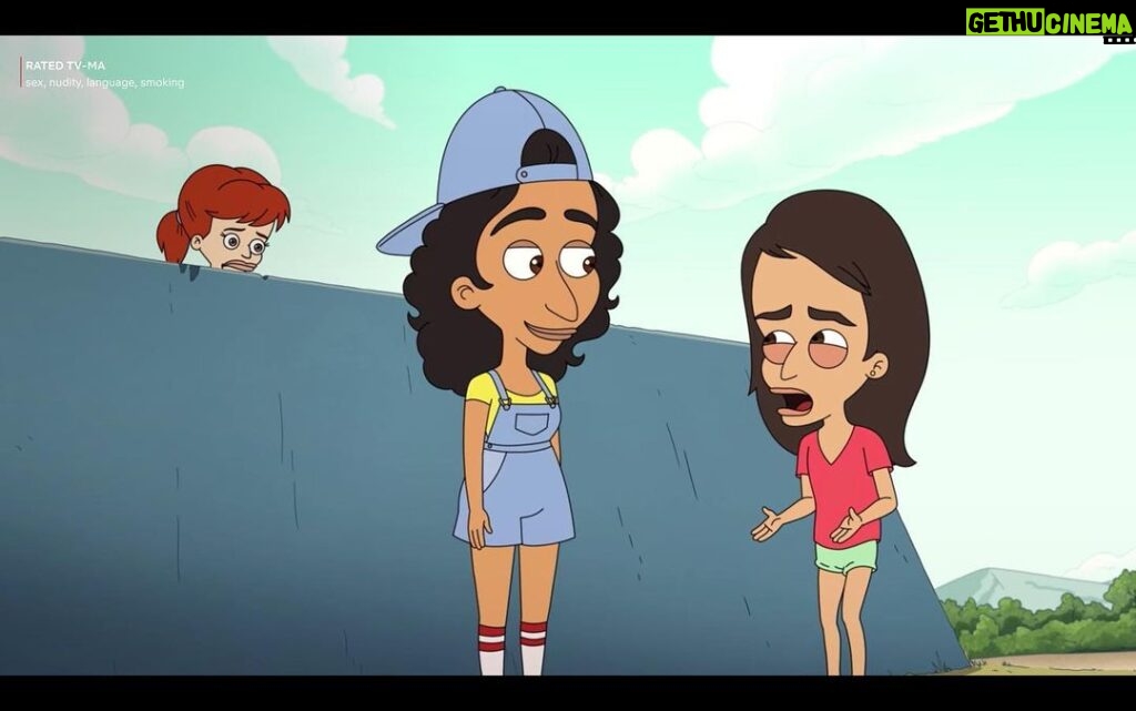 Mitra Jouhari Instagram - s4 of @bigmouthnetflix is out! so much to say about this season but for me personally: I got to write an ep with @brandonkgood, who quickly became one of my fave ppl in the world, AND I got to voice characters which was a dream of mine. The season is about anxiety which I do not have ❤️ I made so many friends and learned so much writing on this show and love the people involved a lot. It was really exciting to write for a show I was already a fan of even though they are all perverts and I am the only normal one.