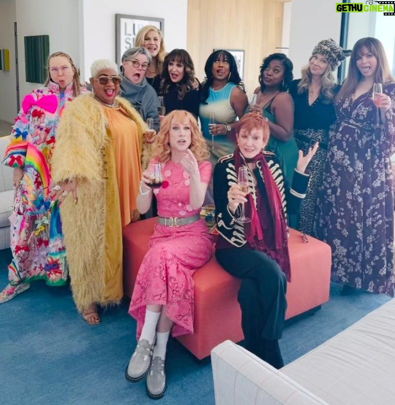 Mo Collins - 1.1K Likes - This bunch!! Honoring Ms Luenell. Gorgeous. Listen, things were said. What happens at Griffin’s Salon stays at Griffin’s Salon. Thanks for another great ladies lunch, KG. #Luenell #Sia #KristenJohnson #rosieodonnell #womensupportingwomen #womenempoweringwomen #womenstyle #women #womenempowerment #comedywomen