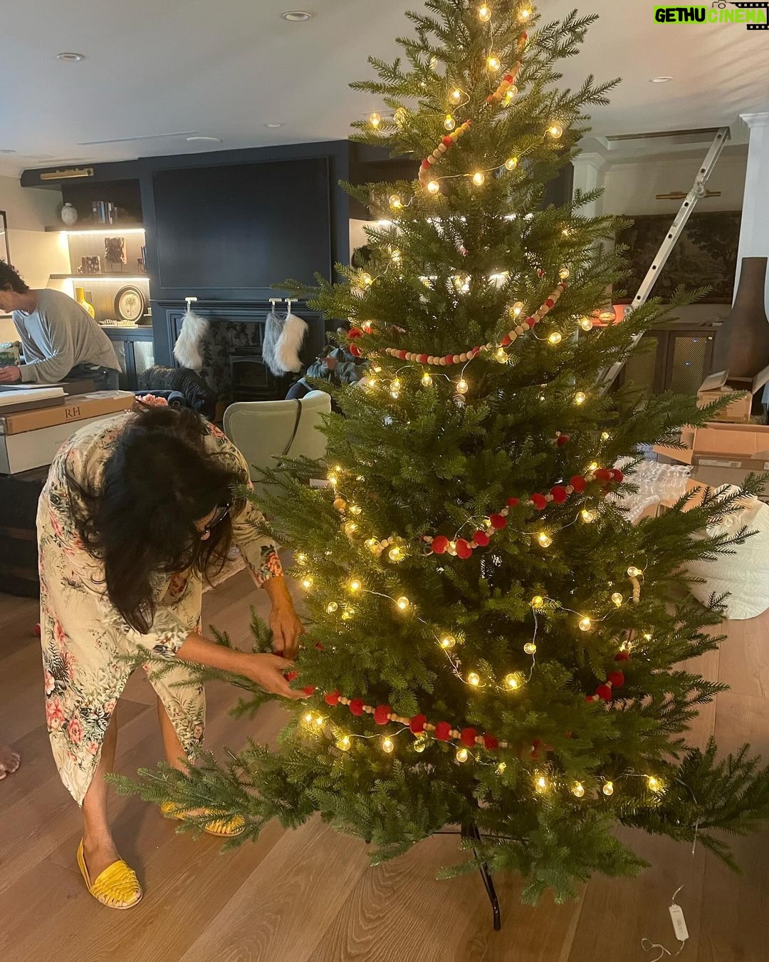 Mo Collins - 710 Likes - Easy to be Merry, and get into the spirit of the Holidays with our beautiful friends at Karen and Carl’s. Tree is DECORATED!!! I hope you find time to soak in some goodness with friends and family over the next couple months. ❤️ #treedecorating #friends #holidayparty
