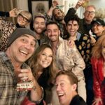 Mo Collins Instagram - We went to Sia’s house for dinner. WE WENT TO SIA’S HOUSE FOR DINNER!! Not my typical Thursday night!! It was fantastical. All of it. Delicious dinner and conversation! We listened to new music in her bedroom !!!! We all wore her “crowns” and took a picture in her closet! (Look how happy I am!! I’m like 5!!!😂) She’s a human treasure. I love her! (I painted a picture for her as a gift and she loves it 😁) All tonight’s guests were just amazing. Same group from Kathy’s salon dinner. I needed this night. A beautiful night. Life can still hold magic, like childlike magic. Keep going , you’re doing great ! ❤️ @mocollinsart #Sia #magical #inspiration #salon #artofconversation #inspirationalpeople #keepgoing