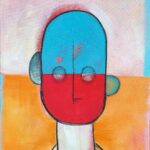 Mo Collins Instagram - A good day painting. Finished up 2 new works. Will be up on MoCollinsArt.com soonish. #artistsoninstagram #art #abstractart #modernart #abstractfigurative #pillhead