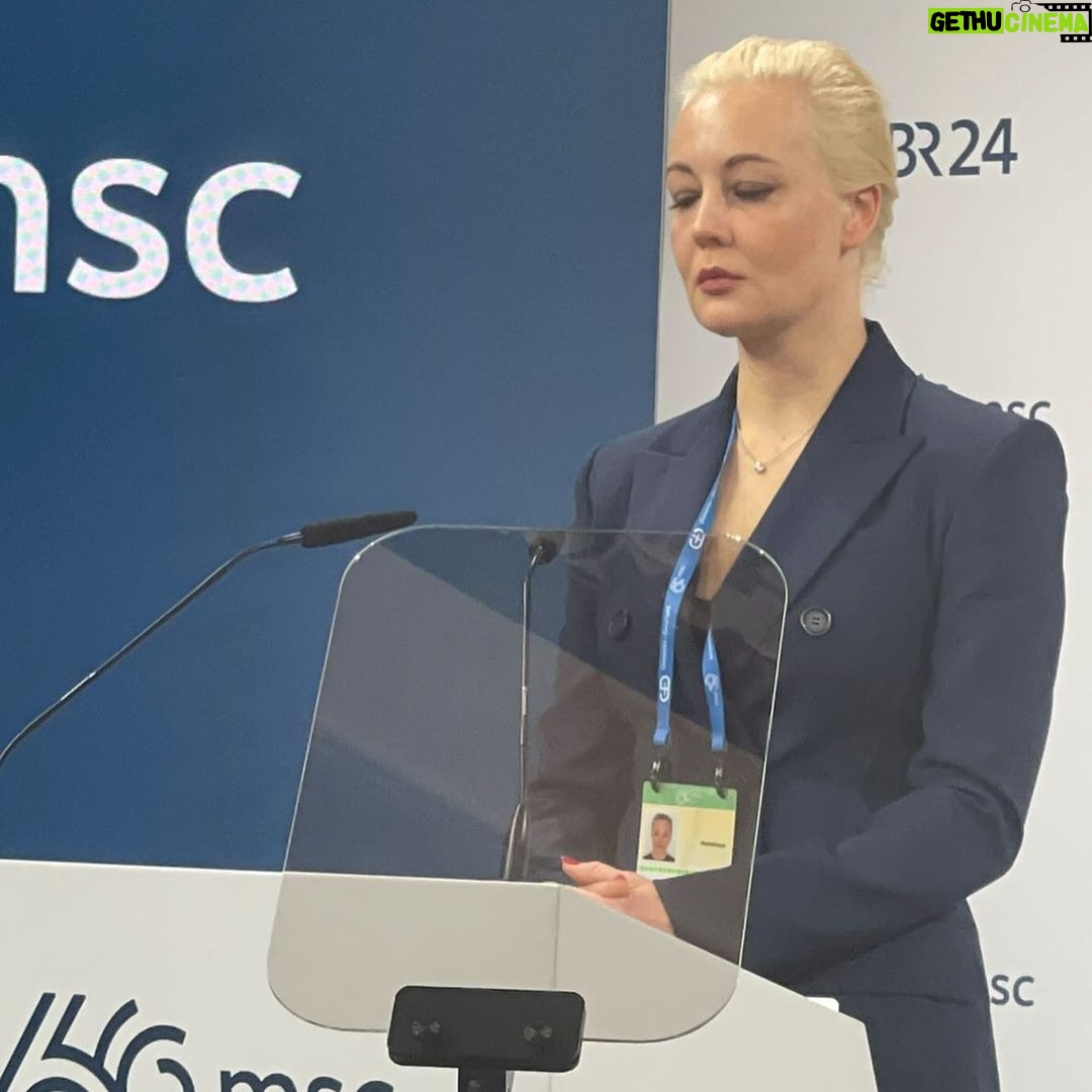 Mo Collins - 580 Likes - 💔😞 #ripnavalny Yulia Navalny, wife of Alexie Navalny, on reports of his death: “We cannot believe Putin’s government. They are lying constantly. But if this is the truth, I want Putin and all his friends to know they will be punished for what they have done with my country, my family, and my husband.”
