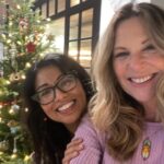 Mo Collins Instagram - Easy to be Merry, and get into the spirit of the Holidays with our beautiful friends at Karen and Carl’s. Tree is DECORATED!!! I hope you find time to soak in some goodness with friends and family over the next couple months. ❤️ #treedecorating #friends #holidayparty