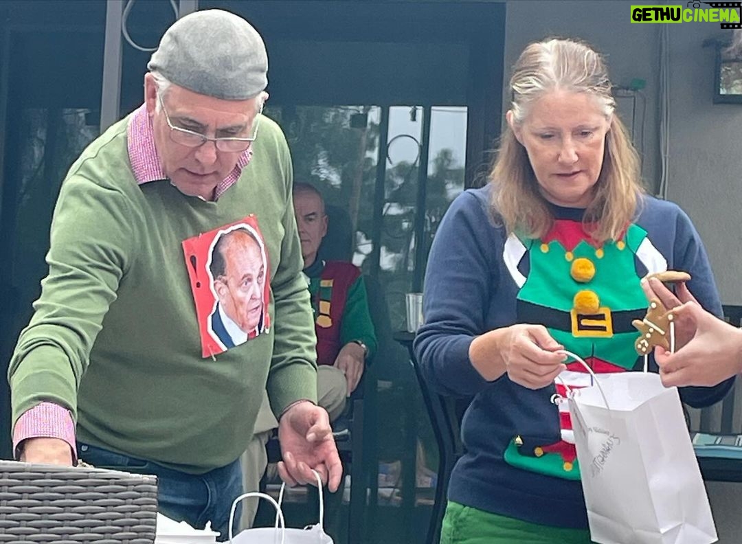 Mo Collins Instagram - Ugly sweater cookie party was a success despite my crumbling Crocker cookies! Thank you JM and Tom!! #cookieparty #uglychristmassweater #holidayparty #goodfriends