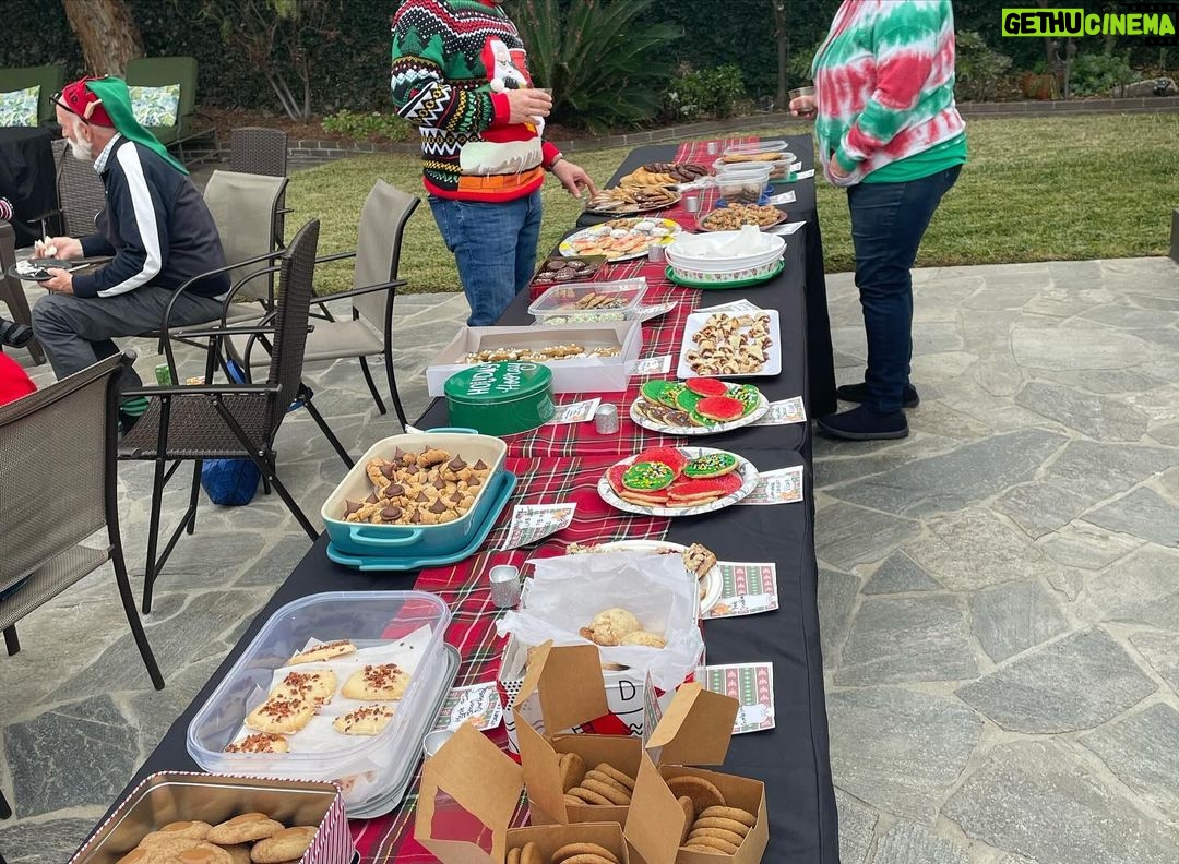 Mo Collins Instagram - Ugly sweater cookie party was a success despite my crumbling Crocker cookies! Thank you JM and Tom!! #cookieparty #uglychristmassweater #holidayparty #goodfriends