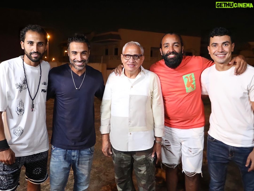 Mohamed Anwar Instagram - فرررركش تصوير فيلم #مستر_Ex 🥳 شكرا لكل كرو الفيلم وإن شاء الله الفيلم يعجبكم