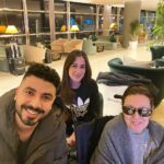 Mohamed Anwar Instagram - مع العظيمه الجميله نجاة الصغيره ❤️