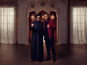 Mohamed Imam Instagram - لقاء مهم مع معالي الوزير #تركي_ال_شيخ من اجل النهضة بصناعة الأفلام المصري و العربي لمستويات عالمية .. ان شاء الله مفاجأت كتير قريب 💪🏼❤️
#محمد_امام