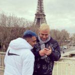 Mohamed Osama Instagram – كل سنه وانت طيب يا ابو امام ياغالى  وعقبال مليون سنه ❤️❤️❤️🎂🎂🎂 Effile Tower Paris
