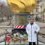 Mohamed Osama Instagram - النصب التذكارى للاميره ديانا بباريس 🙏💔 Flamme de la liberte🔥🌹 Flamme de la Liberté