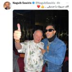 Mohamed Ramadan Instagram - 🙏🏽❤️🇪🇬 دايماً سباق يا اعز الصحاب اول الناس اللي بركتلي و من اول الناس إللي بشرتني