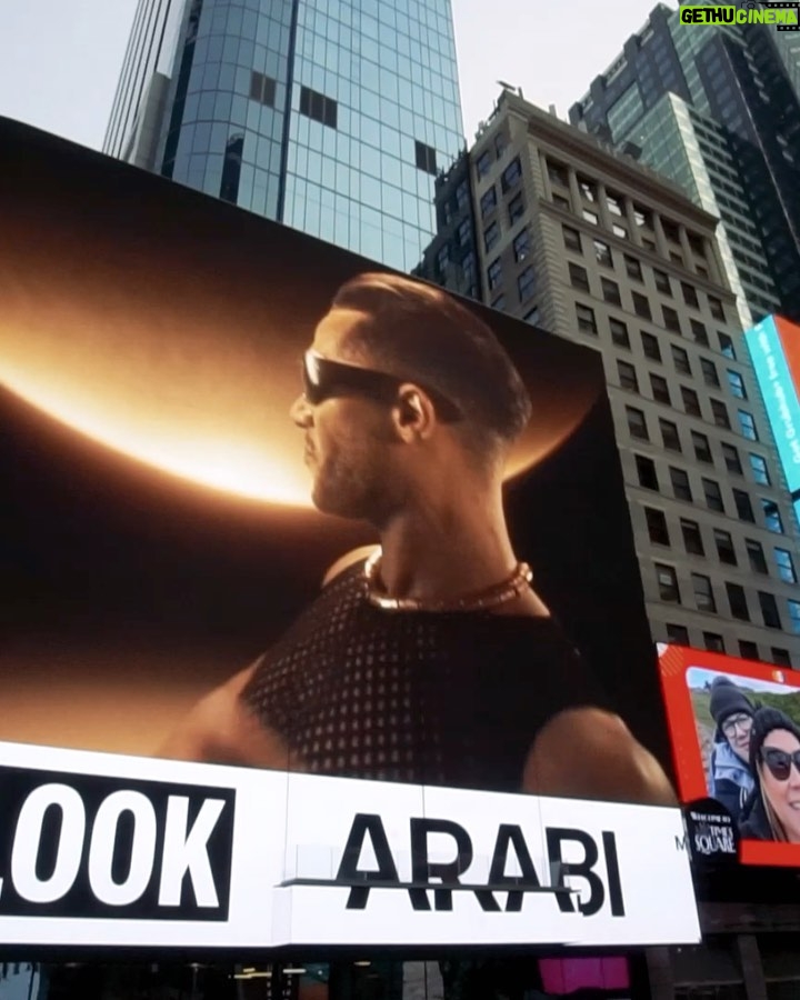 Mohamed Ramadan Instagram - ARABI ⚔️🗽 Times Square New York City, USA