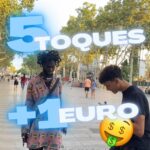 Mohammed El Amine El Khayari Instagram – CADA 5 TOQUES = 1 EURO 🤑💰cuánto te llevarías tú? 🤔 estamos en bancarrota:( #reto #mohafs #rambla #ramblacatalunya #barcelona #maremagnum #freestyle Rambla de Catalunya