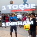 Mohammed El Amine El Khayari Instagram – 1 TOQUE CON LA CABEZA = 1 DÍRHAM 🤑🤠 cuantos te llevarías tú? #challenge #reto #mohafs #tanger #freestyle #morocco #🇲🇦 Tanger  طنجة