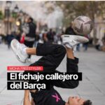 Mohammed El Amine El Khayari Instagram - Hoy hemos salido en el periódico “el fichaje callejero del Barça” 🗞️📈 quien quiera ver el artículo está en la web de @elperiodico_cas Fotos hechas por @zowyvoeten El Periódico