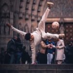 Mohammed El Amine El Khayari Instagram - el freestyle en fotos no se ve mal no? 😯 hacía tiempo que no subía fotos con el balón, hechas por @mohamedchendri 🔝📸 Barcelona, Spain