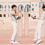 Mohammed El Amine El Khayari Instagram - J’te présente mes sept potos ceux avec qui j’vais pas t’rater ⚽️⚽️⚽️⚽️⚽️⚽️⚽️ hahaha @rkofficiel_77 #freestyle #edit #creativecontent #skills #mohafs Barcelona, Europe