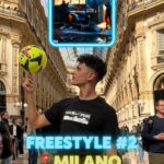 Mohammed El Amine El Khayari Instagram - Estoy pensando lento pero voy a 280 💨‼️ freestyle en Milán 🇮🇹 🎶: @el_moraddd @maes_packm - CRIMINEL - - - #skills #freestyle #fslife #freestylefootball #morad #italia #criminel #maes #moroccan #🇮🇹 #🇲🇦 Milan, Italy