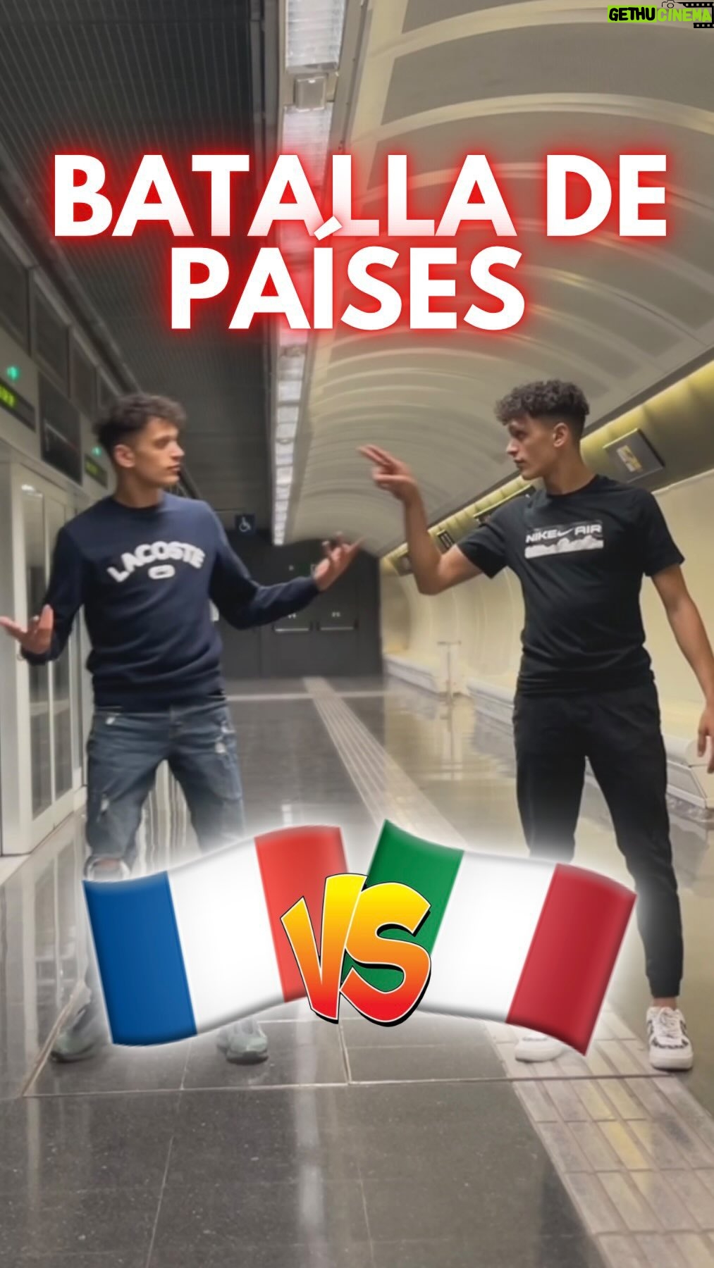 Mohammed El Amine El Khayari Instagram - FRANCIA 🇫🇷 VS ITALIA 🇮🇹 Batalla de 🎶 Music battle 🎶 Quien gana esta vez? 👻🇮🇹🇫🇷 quiero ver esas banderas aquí abajo 👇🏽👇🏽👇🏽 #mohafs #freestyle #🇫🇷 #🇮🇹 #trend #battle You Know
