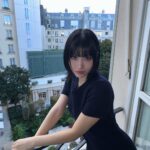 Momo Hirai Instagram - Paris🩶 #MiuMiu #MiuMiuSS24